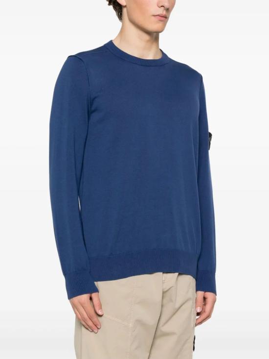 25SS 스톤 아일랜드 스웨터 K1S155100053S00B2V0028 BLUE MARINE - STONE ISLAND