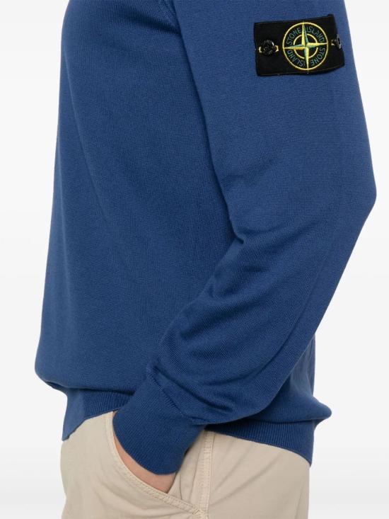 25SS 스톤 아일랜드 스웨터 K1S155100053S00B2V0028 BLUE MARINE - STONE ISLAND