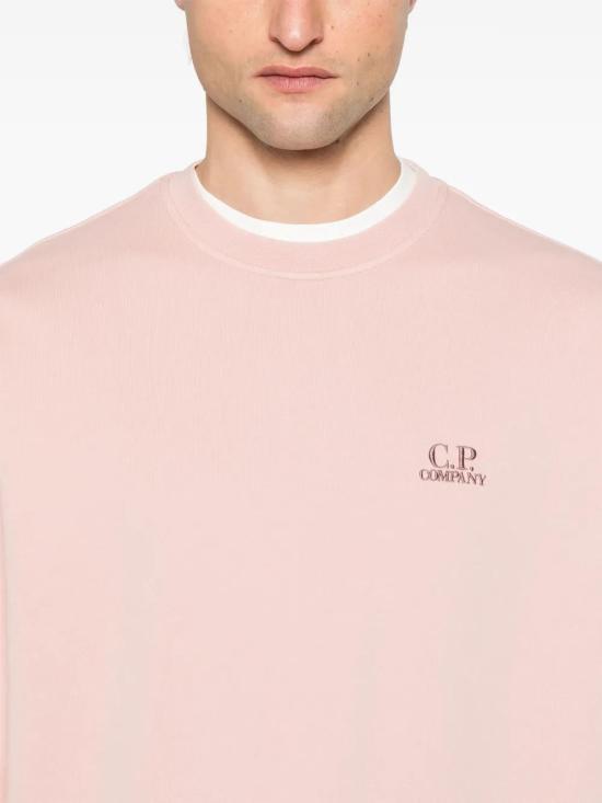 25SS 씨피 컴퍼니 스웨터 18CMSS098B110044R520 MISTY ROSE - C.P. COMPANY