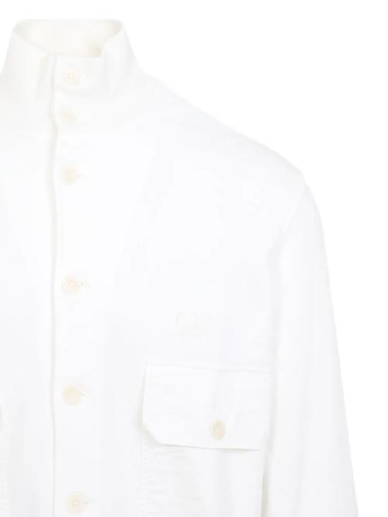 25SS 씨피 컴퍼니 스웨터 18CMSS047A110044G103 GAUZE WHITE - C.P. COMPANY