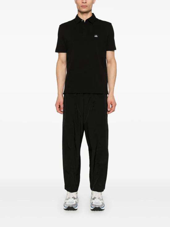 25SS 씨피 컴퍼니 폴로 티셔츠 18CMPL165A005263W999 BLACK - C.P. COMPANY