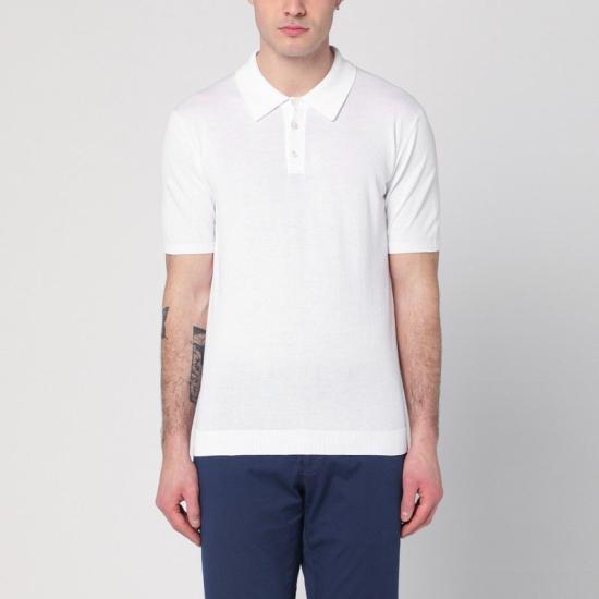 25SS 로베르토 콜리나 폴로 티셔츠 RB10024RB10 01 WHITE