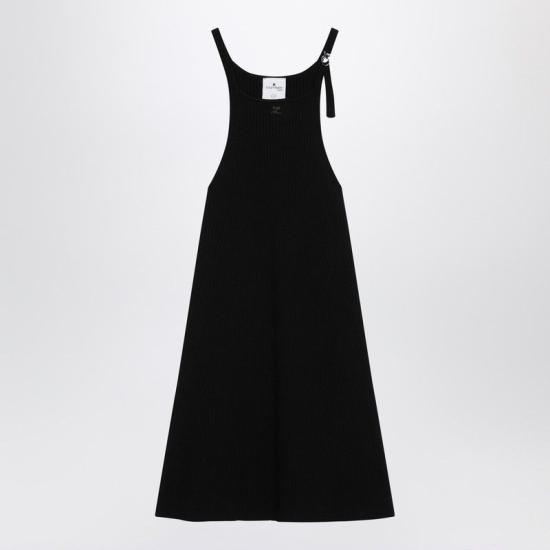  쿠레쥬 미디 원피스 225MR0615FI0001 9999 BLACK