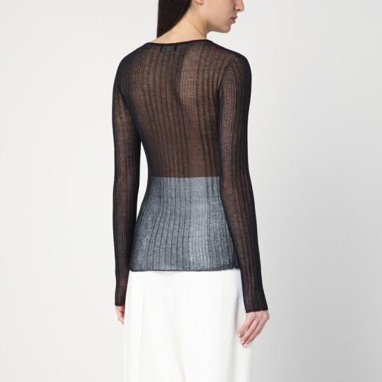 25SS 로베르토 콜리나 반팔 티셔츠 B05001B05 09 BLACK - ROBERTO COLLINA