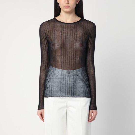 25SS 로베르토 콜리나 반팔 티셔츠 B05001B05 09 BLACK
