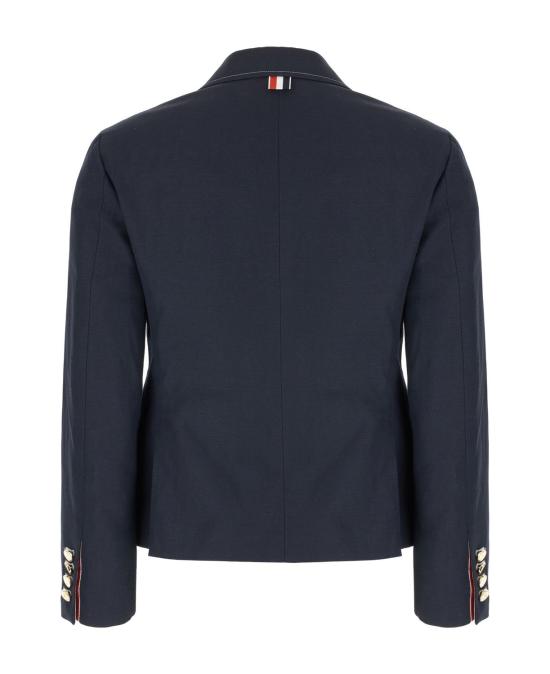 25SS 톰브라운 데님 자켓 FBC929HF0829 NAVY 415 - THOM BROWNE