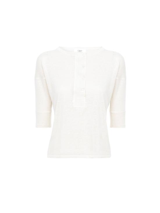 25SS 끌로에 반팔 티셔츠 CH25UMP06667 107 MILK