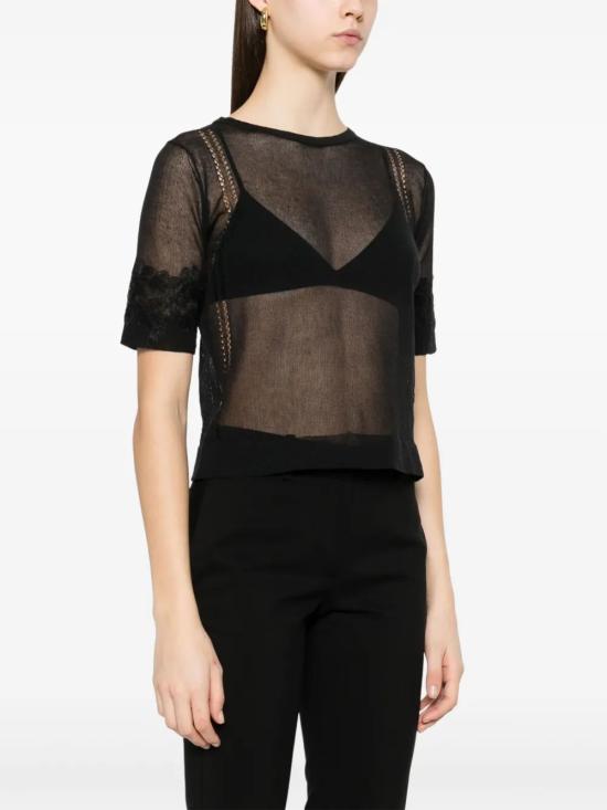 25SS 에르마노 스웨터 D46EM005APEA1 MF099 NERO - ERMANNO