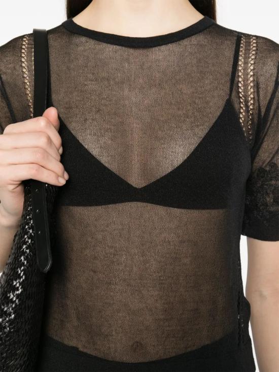 25SS 에르마노 스웨터 D46EM005APEA1 MF099 NERO - ERMANNO