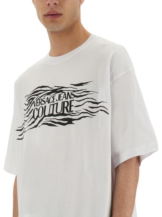 25SS 베르사체 반팔 티셔츠 78GAH6L1 J0001003 WHITE - VERSACE
