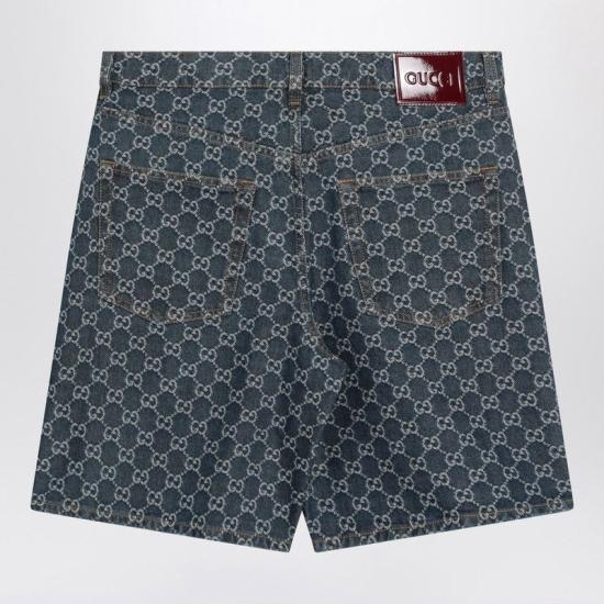 25SS 구찌 스트레이트 팬츠 782163XDC9I 4528 Denim - GUCCI