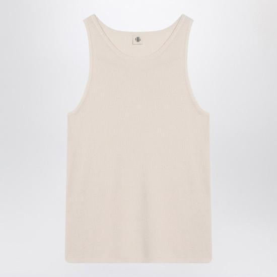 25SS 더 가먼트 민소매 티셔츠 21223VI 003 WHITE