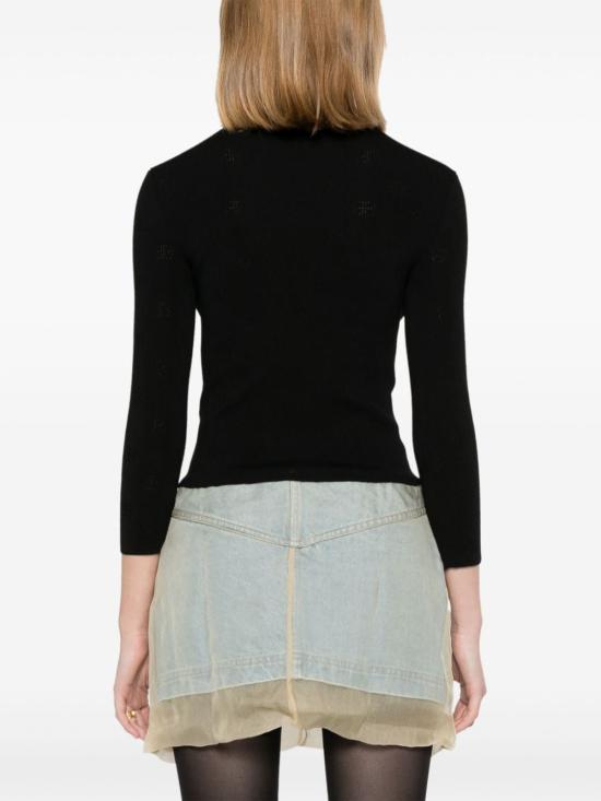 25SS 발렌시아가 스웨터 793613T52151000 BLACK - BALENCIAGA