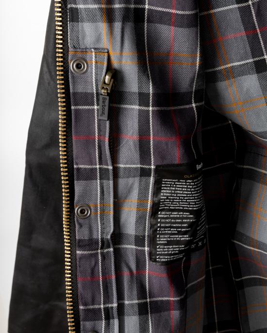 25FW 바버 뷰포트 왁스 자켓 MWX0017BK91 BLACK Black - BARBOUR