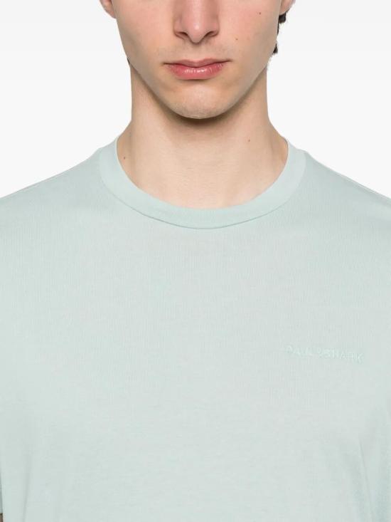 25SS 폴앤샤크 반팔 티셔츠 25411047 072 GREEN - PAUL & SHARK
