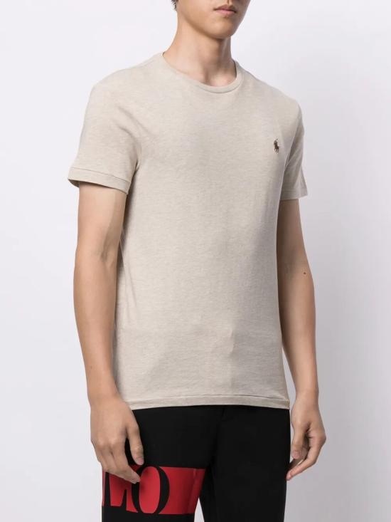 26SS 폴로 랄프로렌 포니로고 자수 반팔 티셔츠 710671438 203 GREY - POLO RALPH LAUREN