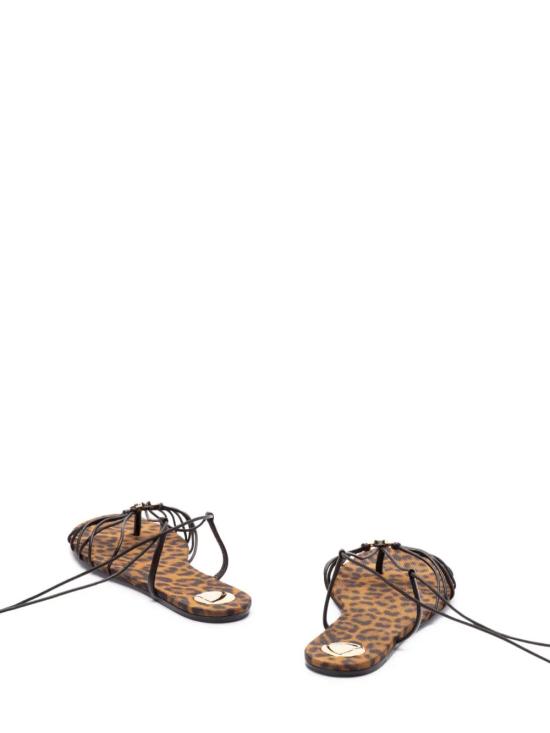 25SS 생로랑 샌들 820656AADXX 2267 BROWN - SAINT LAURENT