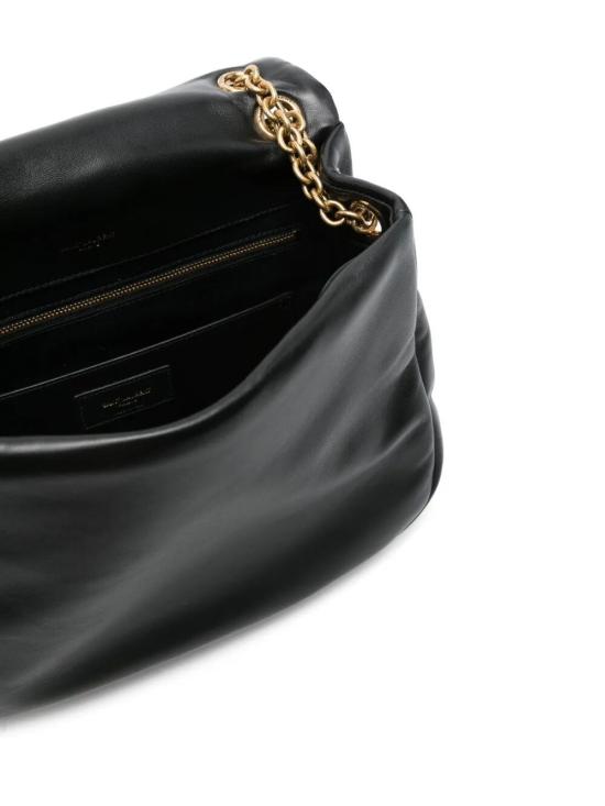 26SS 생로랑 제이미 4.3 미디움 램스킨 809696AAB32 1000 BLACK - SAINT LAURENT