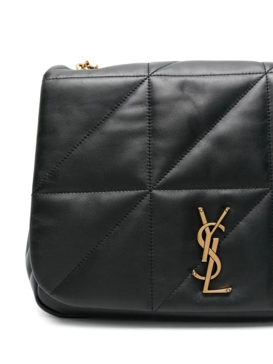 26SS 생로랑 제이미 4.3 미디움 램스킨 809696AAB32 1000 BLACK - SAINT LAURENT