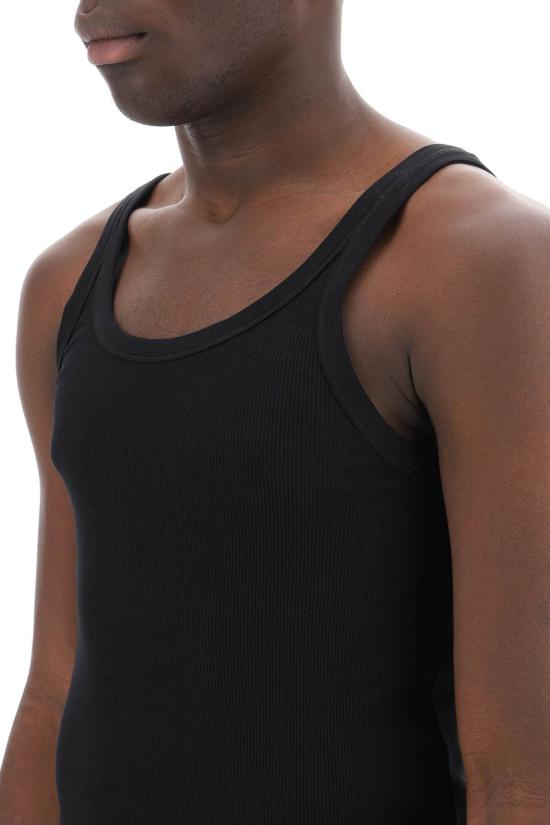 25SS 돌체앤가바나 민소매 티셔츠 G8PA8TFU7AV N0000 black - DOLCE & GABBANA