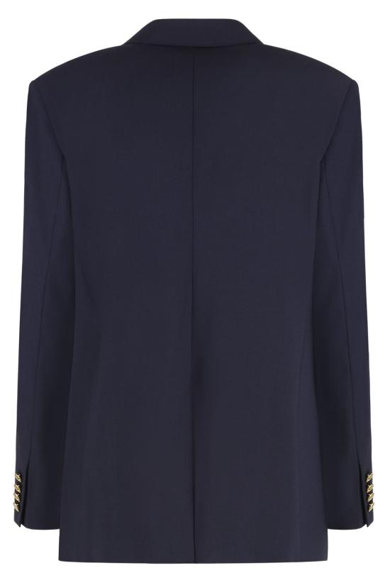 25SS 폴로 랄프로렌 더블 브레스트 스트레치 울 블레이저 211952717 001 blue - POLO RALPH LAUREN