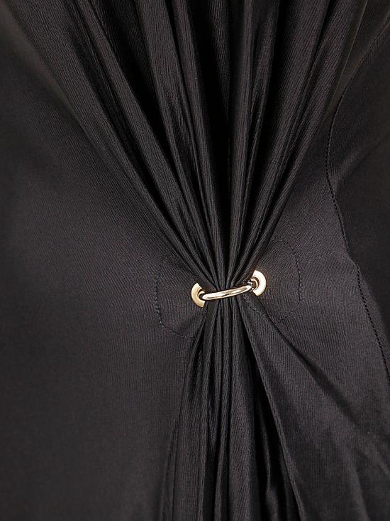  파코라반 롱 원피스 24AJRO892VI0267 P001 black - PACO RABANNE