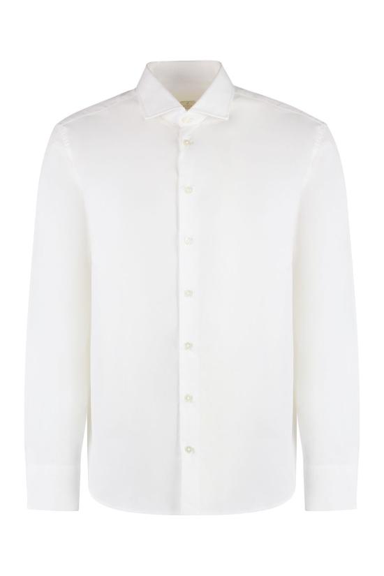  바스토치노 긴팔 셔츠 C250 BIANCOUNICO White