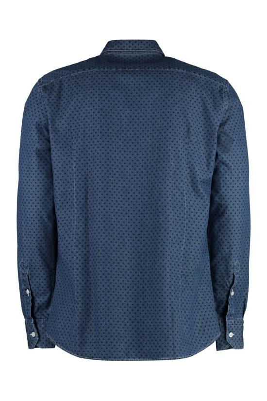  바스토치노 긴팔 셔츠 B2727 POISDENIM blue - BASTONCINO