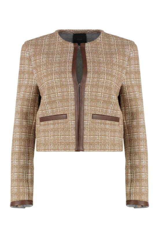 25SS 핑코 자켓 104834A2BR CI8 Beige - PINKO