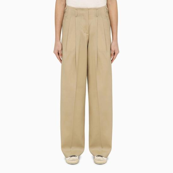 25SS 골든구스 스트레이트 팬츠 GWP01203P001170 15272 Beige