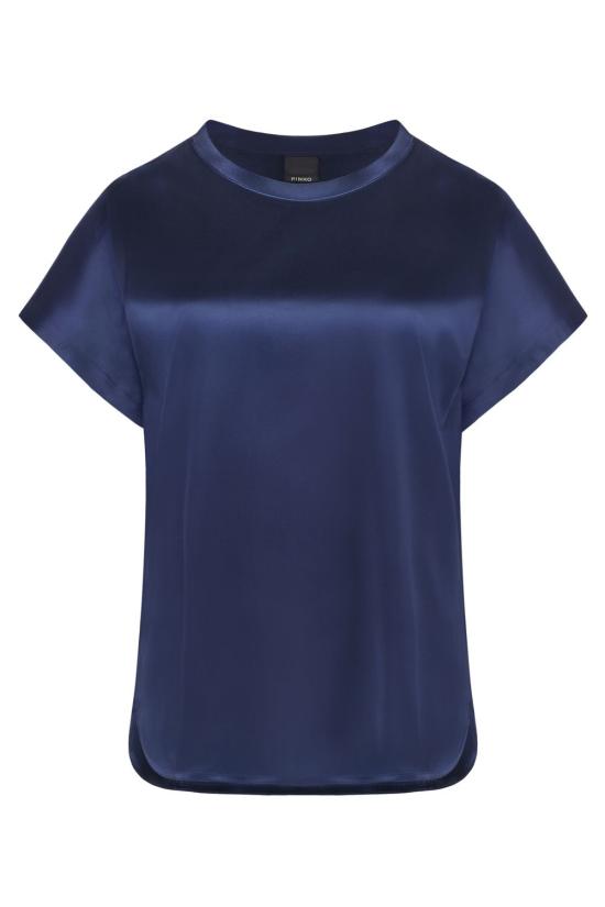 25SS 핑코 반팔 티셔츠 100100A2JR G1A blue