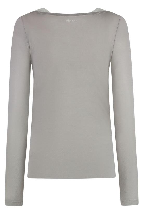 25SS 핑코 긴팔 티셔츠 104653A2CL IIA grey - PINKO