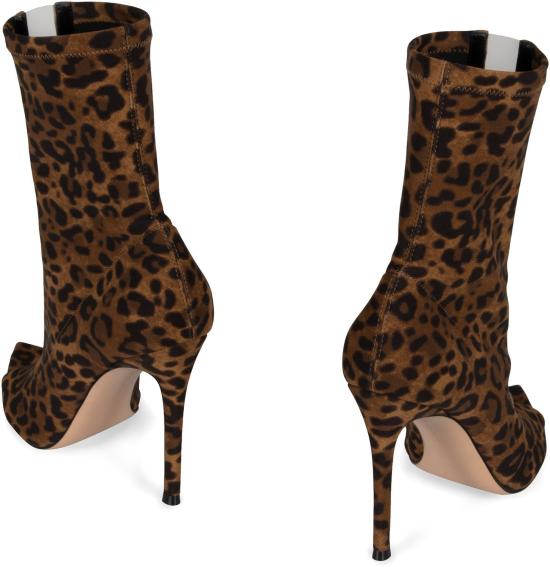  지안비토로시 부츠 G5061615RICLPG LEPT Animalier - GIANVITO ROSSI