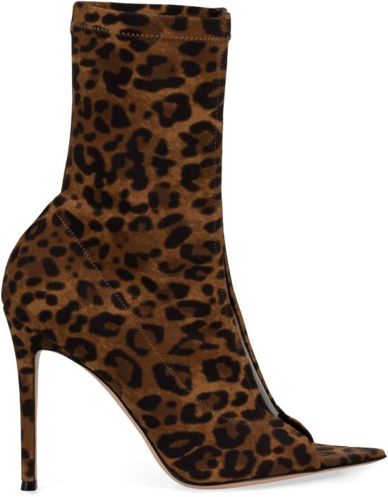  지안비토로시 부츠 G5061615RICLPG LEPT Animalier - GIANVITO ROSSI
