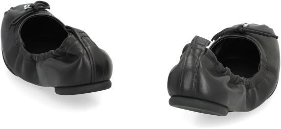 25SS 호간 플랫 슈즈 HXW6840FP80QZB B999 black - HOGAN