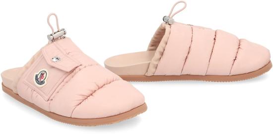 25SS 몽클레어 몬 포켓 패딩 레더 뮬 K109B4M00040M5080 51J Pink - MONCLER