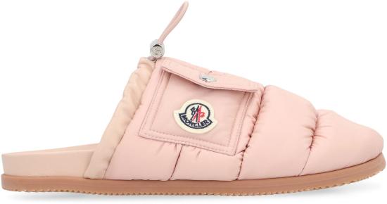 25SS 몽클레어 몬 포켓 패딩 레더 뮬 K109B4M00040M5080 51J Pink - MONCLER