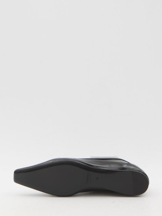 25SS 생로랑 뮬/슬리퍼 818008AAEHW 1000 BLACK - SAINT LAURENT