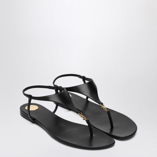 25SS 생로랑 샌들 818293AADF1 1000 BLACK