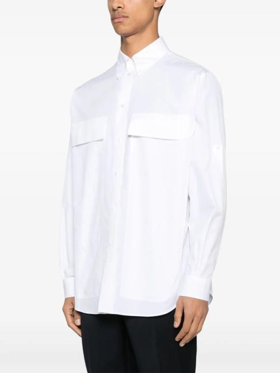 25SS 펜디 긴팔 셔츠 FS1310AU6X F0QA0 WHITE - FENDI