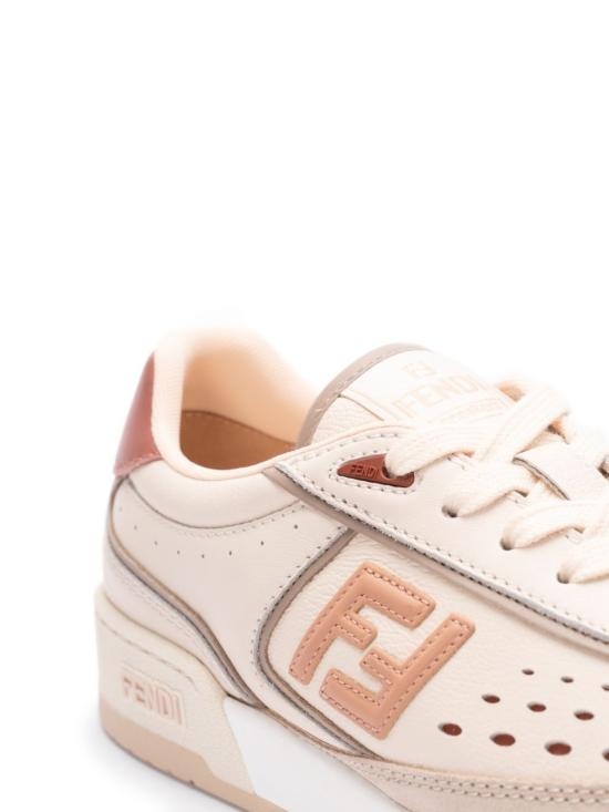 25SS 펜디 매치 소프트 레더 스웨이드 스니커즈 8E8670ASB2F1RUY BEIGE - FENDI