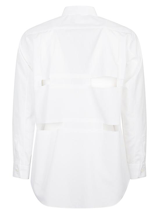 25SS 꼼데가르송 긴팔 셔츠 1OB0140521 WHITE - COMME DES GARCONS