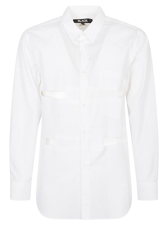 25SS 꼼데가르송 긴팔 셔츠 1OB0140521 WHITE