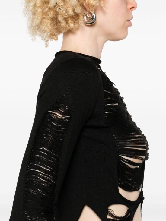 25SS 릭 오웬스 반팔 티셔츠 RO01E7616KGRIDM09 BLACK - RICK OWENS