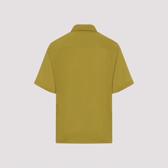 25SS 아미 반팔 셔츠 HSH252CO0098 374 GREEN - AMI