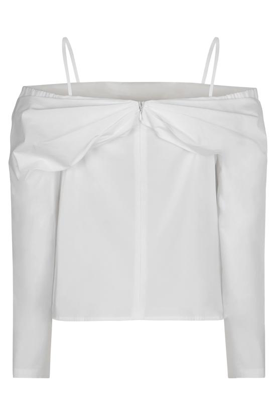 25SS 니나리찌 블라우스 25PCTO008CO1077 U1000 WHITE - NINA RICCI