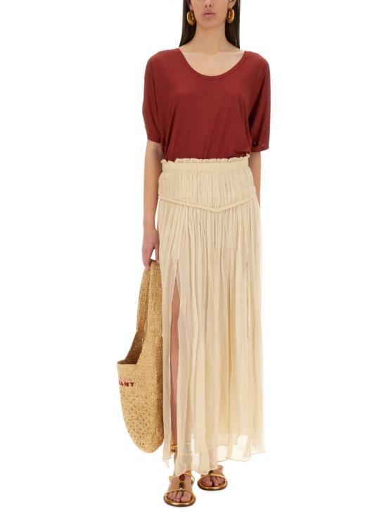 25SS 이자벨마랑 반팔 티셔츠 HT0698FA C2K03I11DR RED - ISABEL MARANT