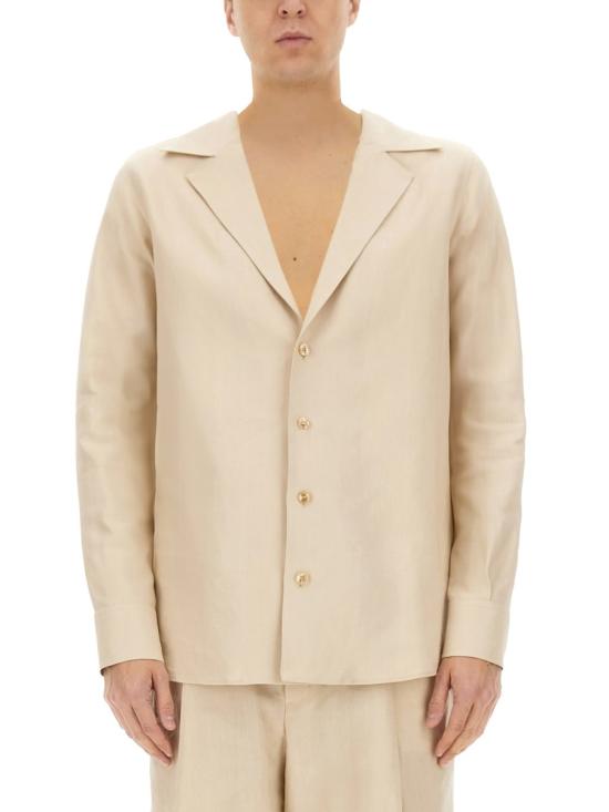 25SS 돌체앤가바나 긴팔 셔츠 G5MX5T FU4MCM0722 BEIGE