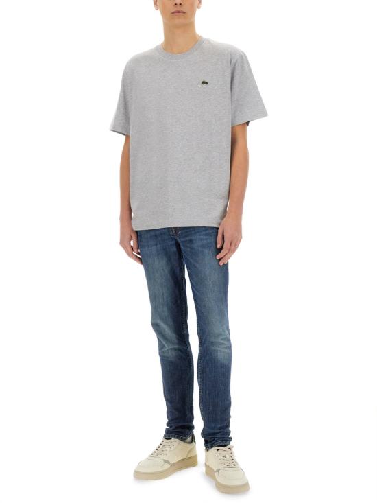 25SS 라코스테 반팔 티셔츠 TH7318 CCA GREY - LACOSTE