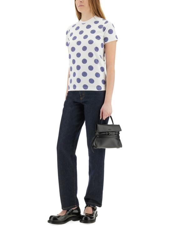 25SS 모스키노 스트레이트 팬츠 03010422 0510 BLUE - MOSCHINO